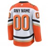 Maillot de Hockey Anaheim Ducks Personnaliser Fanatics Premium 2024-25 Blanc Extérieur - Homme